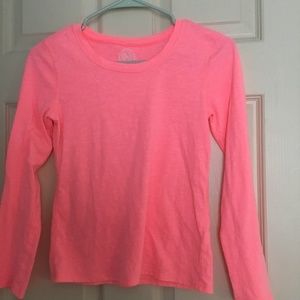 Soft pink long sleeve shirt